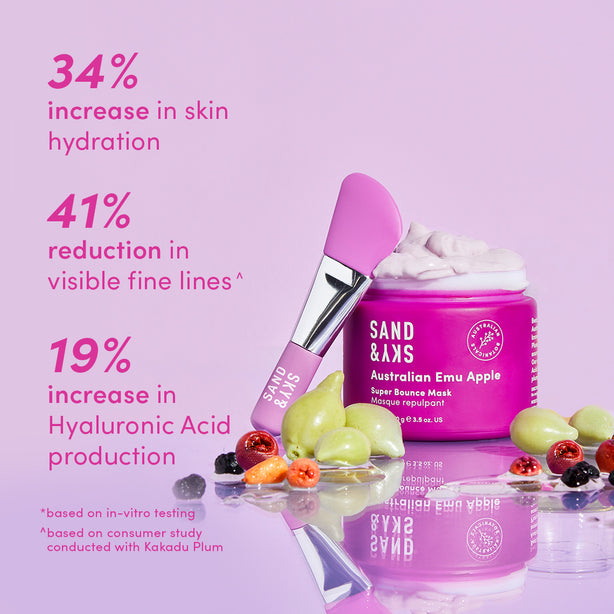 Australian Glow Berries Super Bounce Mask